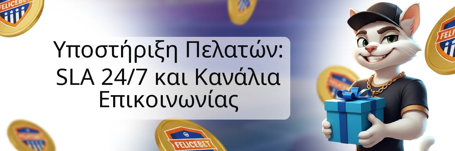 Υποστήριξη Πελατών: SLA 24/7 και Κανάλια Επικοινωνίας Υποστήριξη Πελατών: SLA 24/7 και Κανάλια Επικοινωνίας